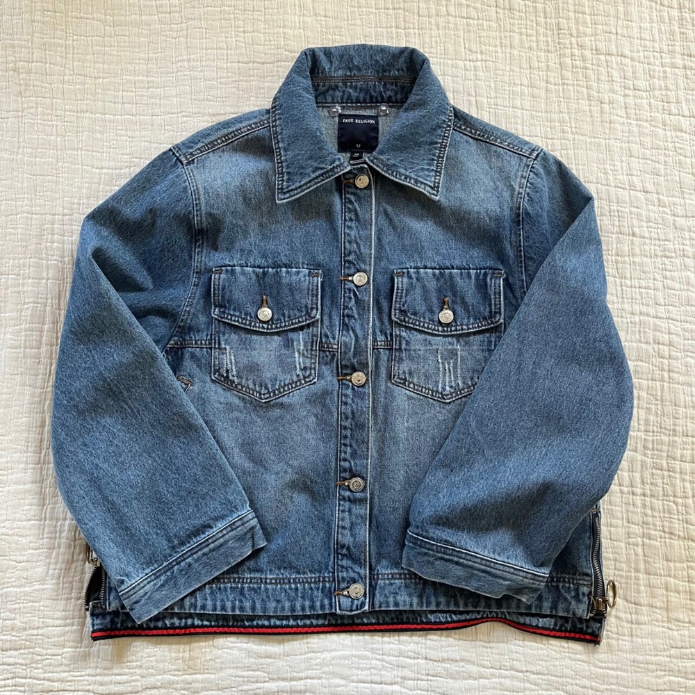 True Religion Denim Trucker Jacket